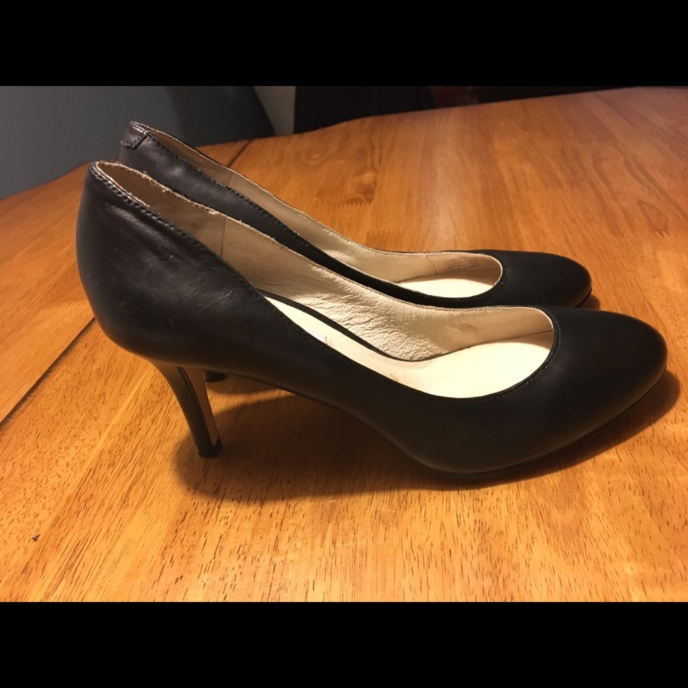 Black high heels